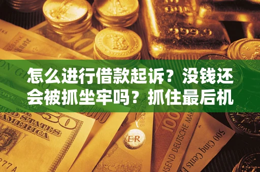 济南怎么进行借款起诉？没钱还会被抓坐牢吗？抓住最后机会！