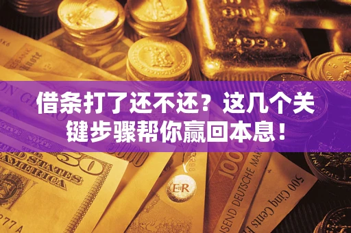 济南借条打了还不还？这几个关键步骤帮你赢回本息！