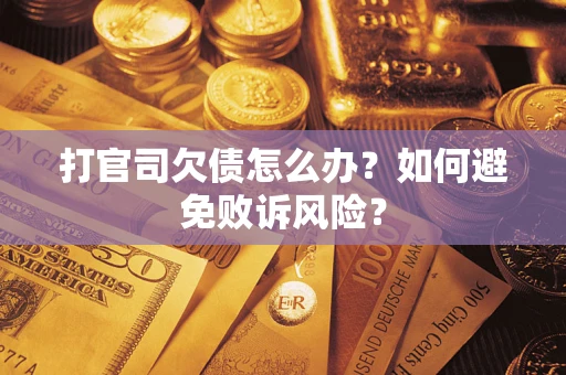 济南打官司欠债怎么办？如何避免败诉风险？