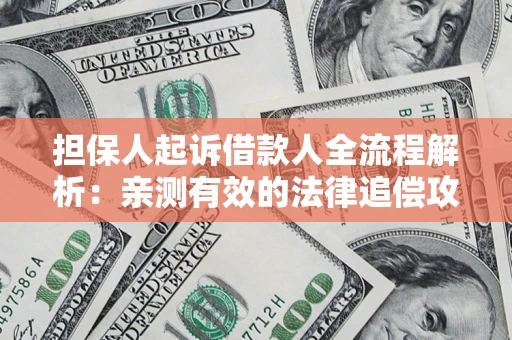 济南担保人起诉借款人全流程解析：亲测有效的法律追偿攻略