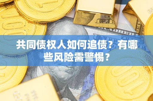 济南共同债权人如何追债？有哪些风险需警惕？