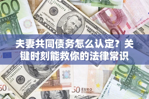 济南夫妻共同债务怎么认定？关键时刻能救你的法律常识