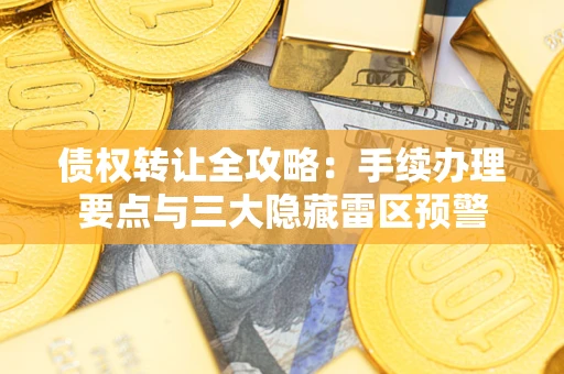 济南债权转让全攻略：手续办理要点与三大隐藏雷区预警