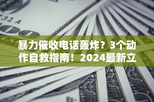 济南暴力催收电话轰炸？3个动作自救指南！2024最新立案标准全解析