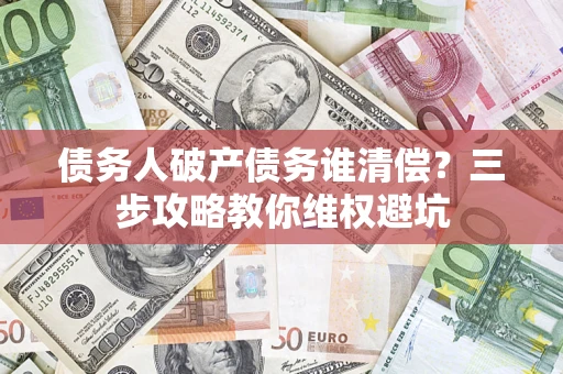 济南债务人破产债务谁清偿?三步攻略教你维权避坑 济南债务人破产债务谁清偿?三步攻略教你维权避坑